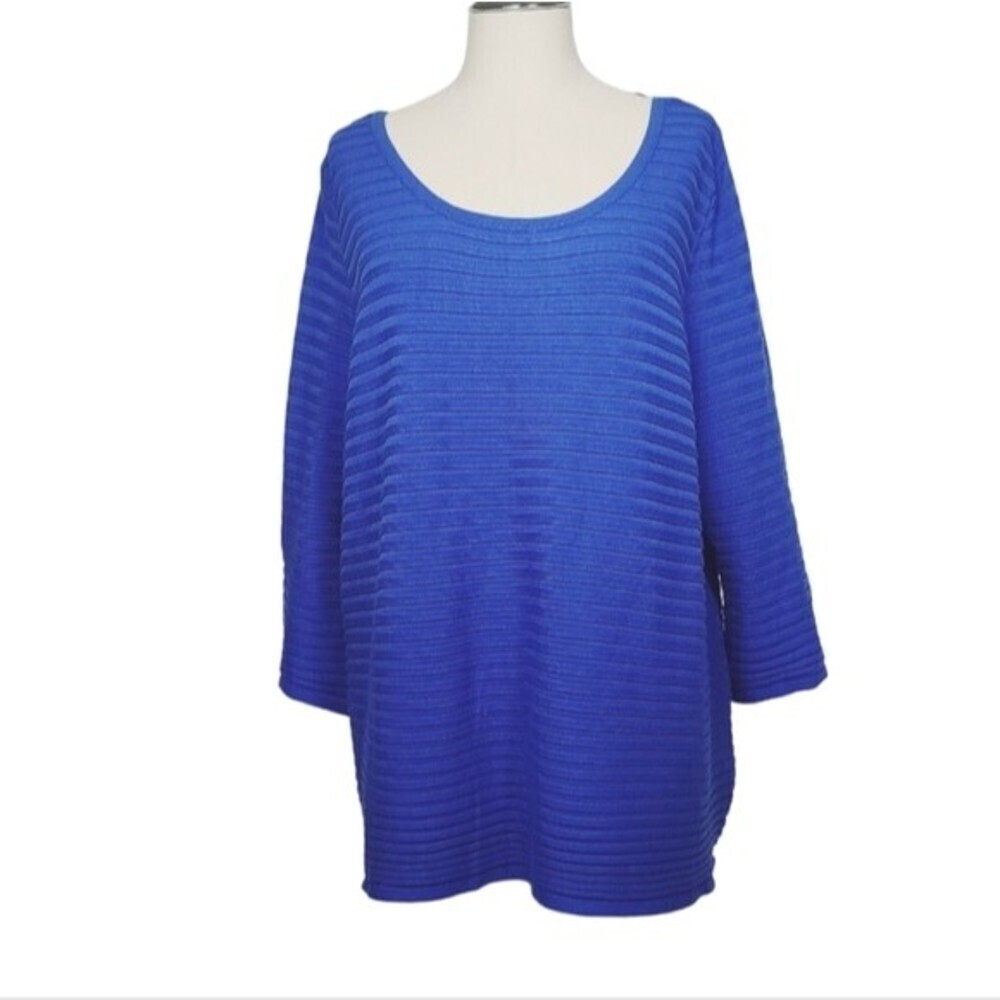 Lane Bryant Blue Sweater Top 22/24